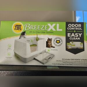 Purina Tidy Cats Breeze XL Litter System Used but like NEW